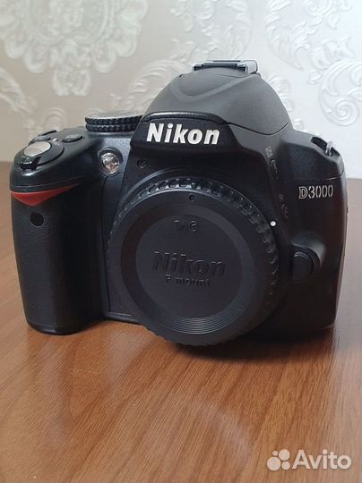 Зеркальный фотоаппарат nikon d3000