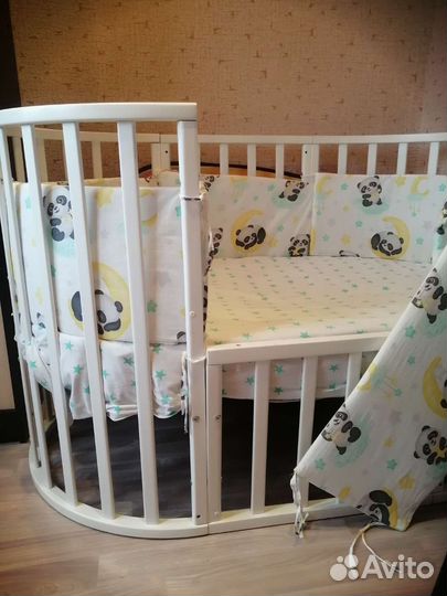 Бортики в детскую кроватку