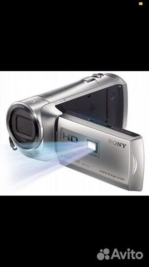 Видеокамера sony HDR-PJ240 с проектором