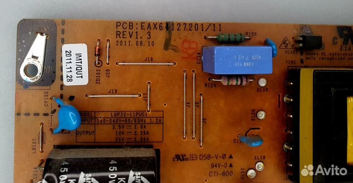 Бп EAX64127201 LG 32LV3400