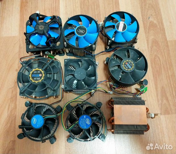 Кулеры 115*, вентиляторы