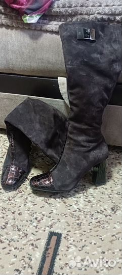 Сапоги натуральные