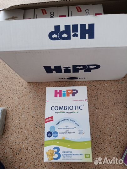 Сухая молочная смесь combiotic 3 hipp