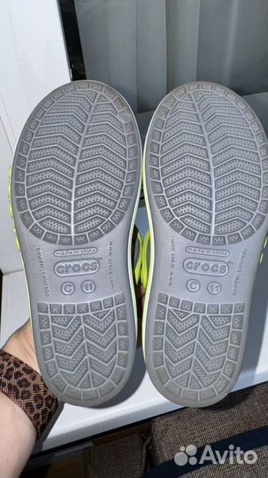 Сандалии Crocs C11 и Jook 28