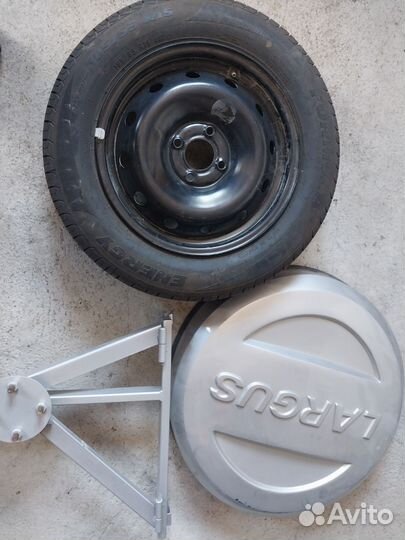 Кранштей запасного колеса ларгус