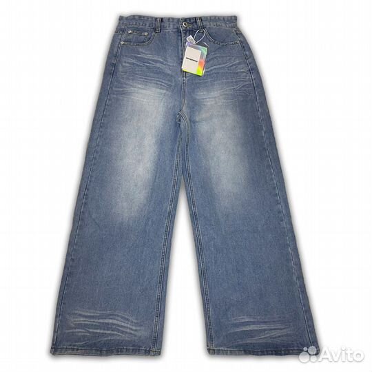 Джинсы широкие y2k