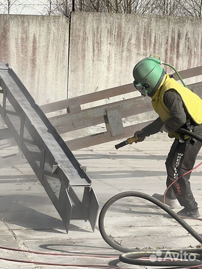 Пескоструйная очистка обработка покраска металла