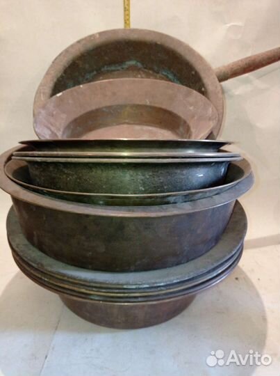 Таз латунный из СССР