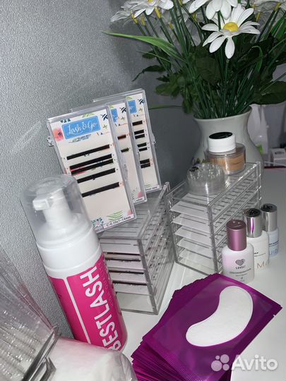 Расходные материалы для наращивания ресниц