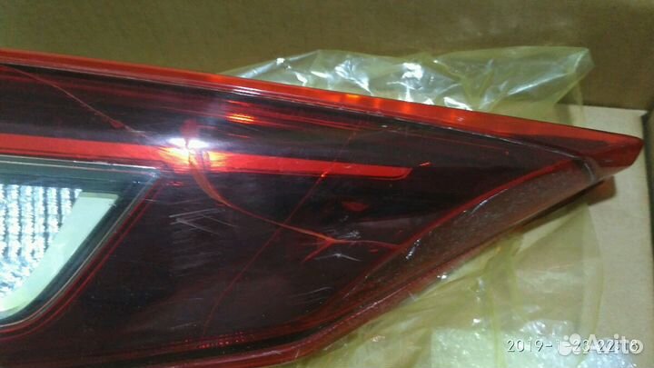 Фонарь задний внутренний левый для Mazda 3bm