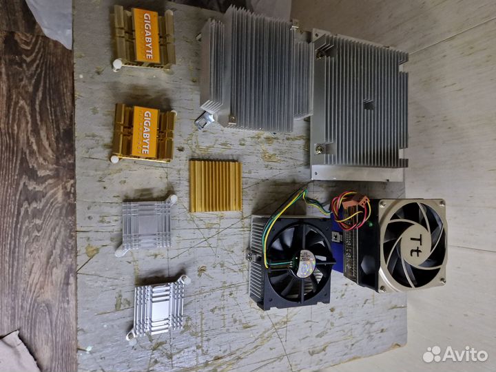 Алюминиевые радиаторы, вентиляторы, охлаждение