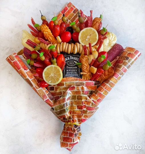 Мужские букеты съедобные