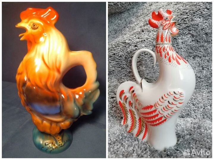 Графин Петушок лфз СССР