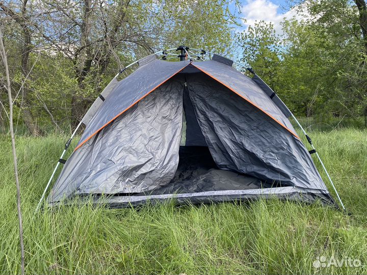 Палатка 3-х местная для рыбалки автомат