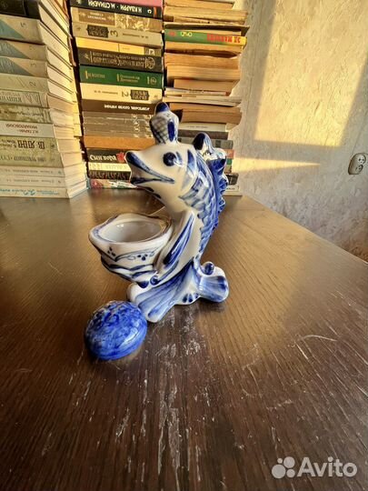 Икорница Гжель