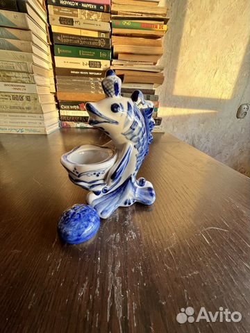 Икорница Гжель