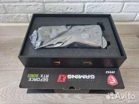 Видеокарта rtx 3060 gaming x MSI