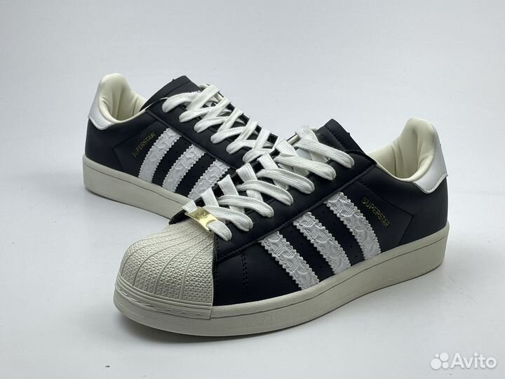 Кеды осенние женские Adidas Superstar