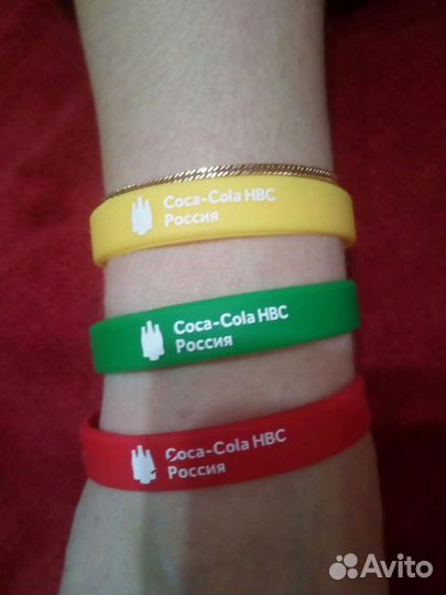 Силиконовые браслеты с логотипом