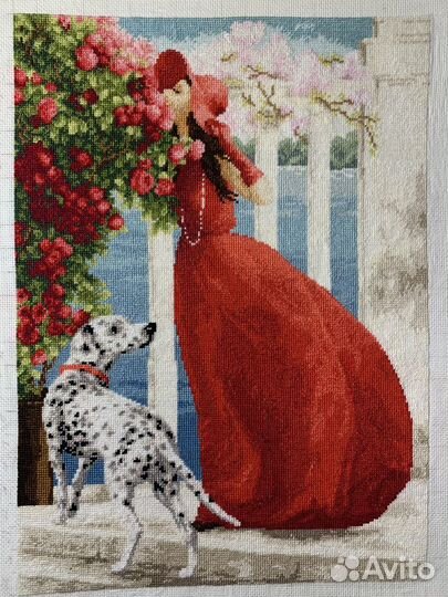 Картина вышитая крестиком