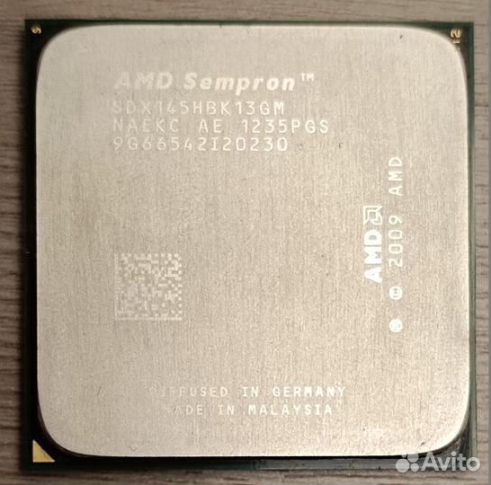 Процессоры AMD (Athlon, Sempron) и кулер