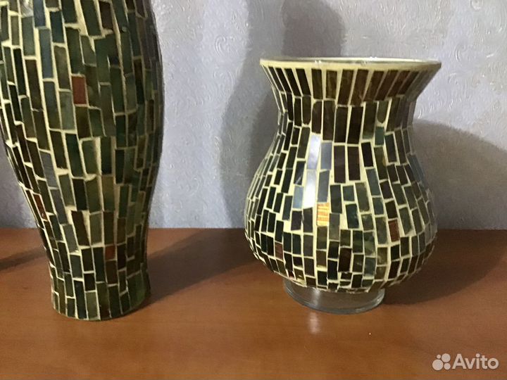 Декоративная ваза стекло Франция