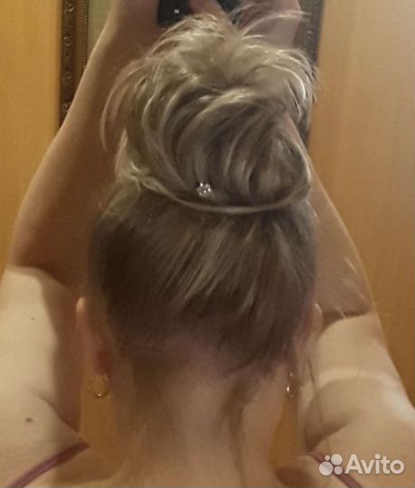 Шиньон резинка