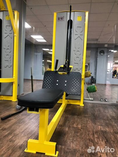 Жим ногами горизонтальный и пр. тренажёры