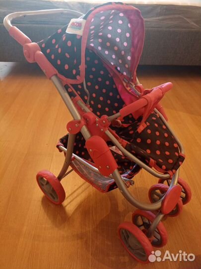 Коляска для кукол с сменным блоком