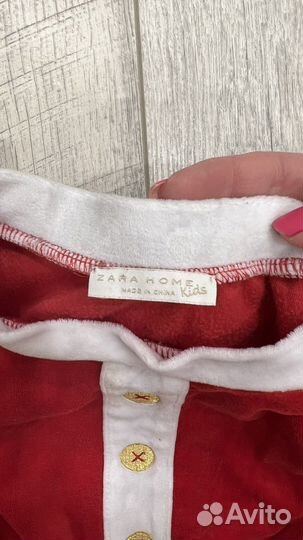 Комтюм санты Zara 4/5 лет