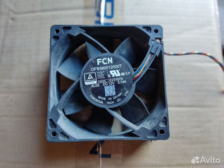 Кулер вентилятор для asic antminer fcn