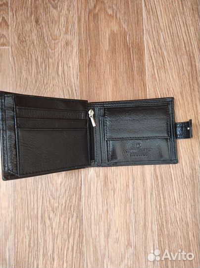 Кошелек мужской кожаный новый