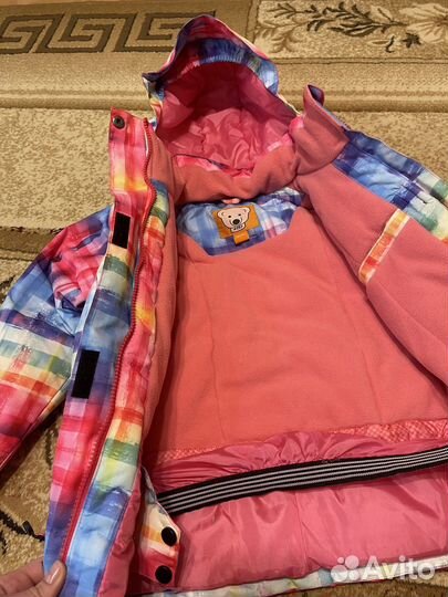 Костюм детский зимний куртка и штаны 110-116
