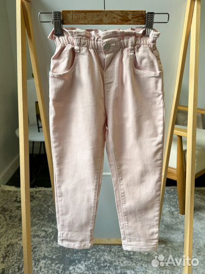 Хлопковые брюки Zara, 104