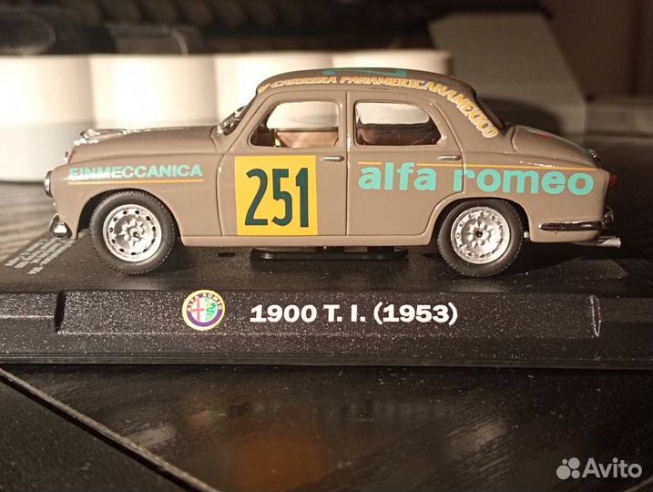 1/43 модель Alfa Romeo 1900 T.I. rally 1953