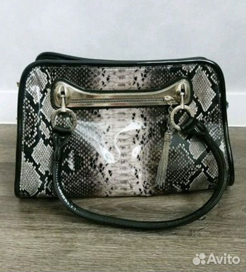 Сумка змеиный принт