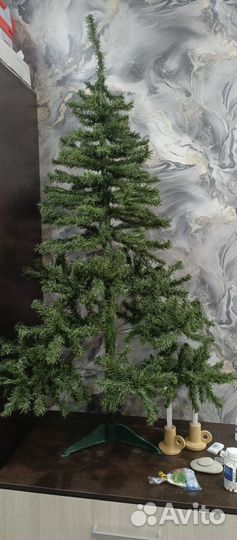 Елка искусственная 150 см бу