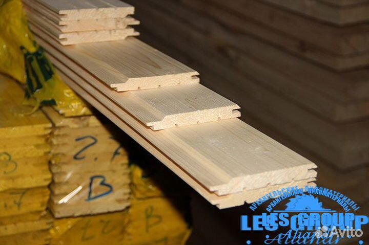 Вагонка евро ав 12,5 х 96 х 3000