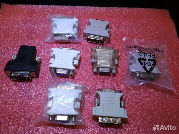 Переходник hdmi-VGA и DVI-I на VGA и другие