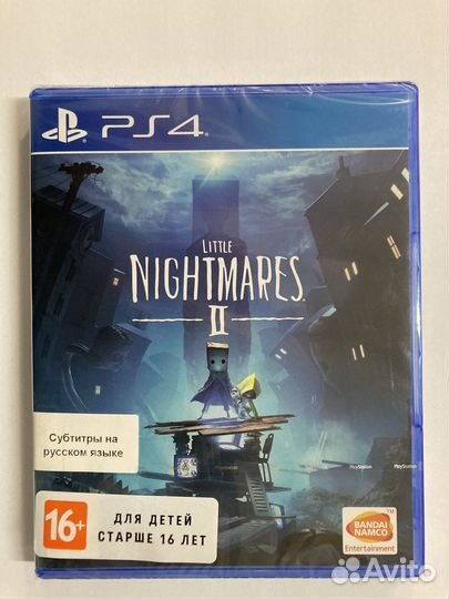 Sony PS4 диск Little Nightmares II,новый,запечатан