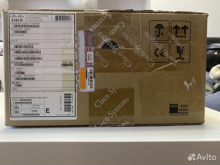 Коммутатор Cisco WS-C2960C-12PC POE