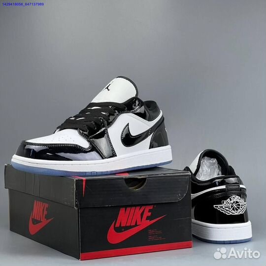 Кроссовки Nike Jordan 1 Low Concord (Арт.71472)