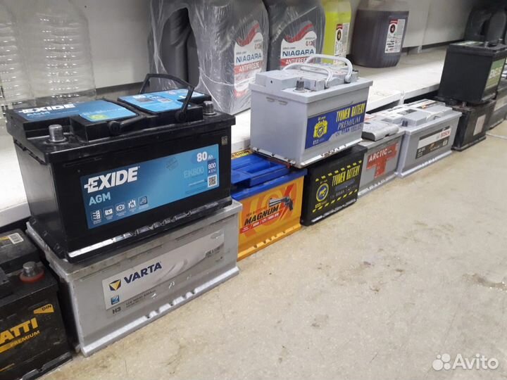 Б/У Аккумулятор с гарантией