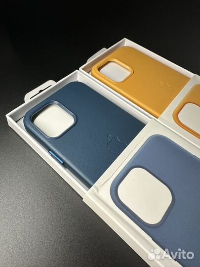 Чехол на iPhone 12 Pro Leather Case