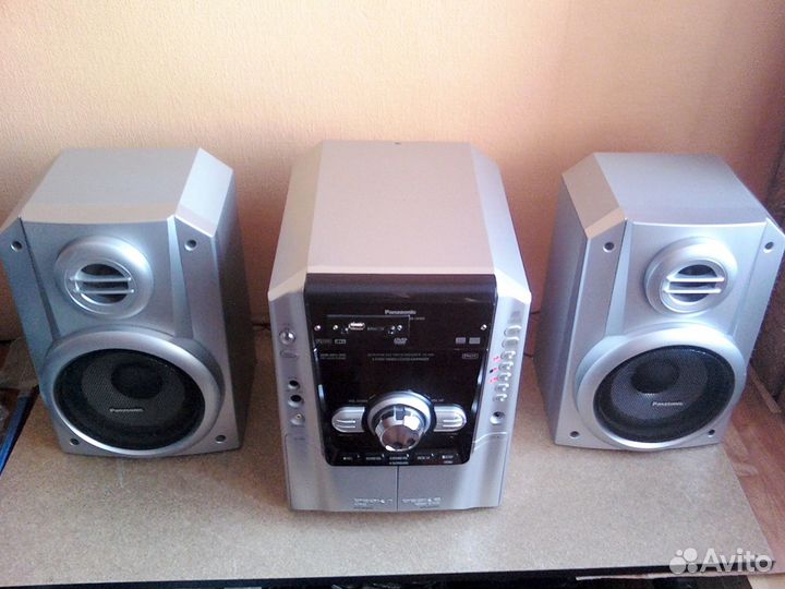 Муз.центр Panasonic 190 Вт c mp3 USB/microSD