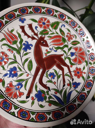 Тарелка декоративная