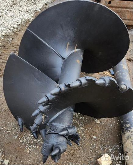 Шнек буровой 400мм универсальный