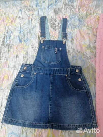 Джинсовый сарафан