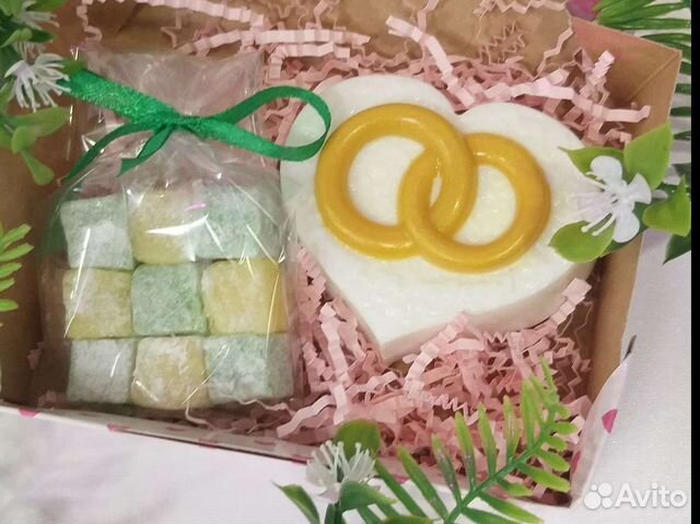 Подарок на годовщину свадьбы. Мыло
