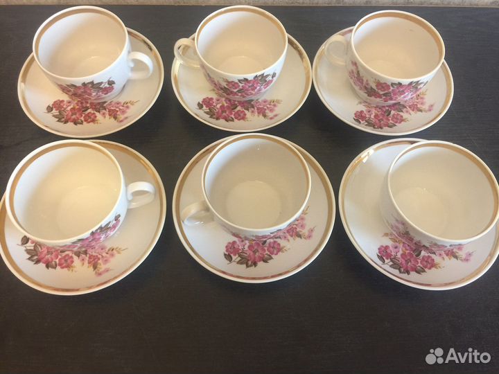 Чашка с блюдцем СССР